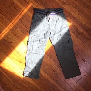 Green cargo Gymboree toddler pants 4T